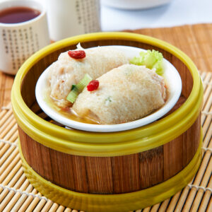 steamed bamboo roll