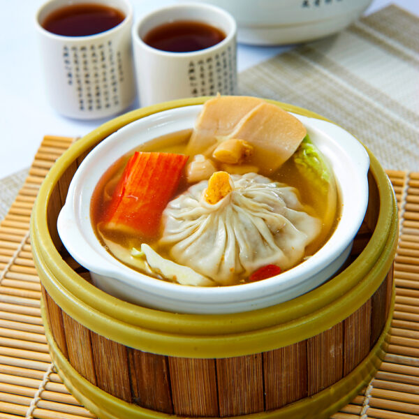 crab dumpling soup