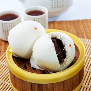 red bean bun