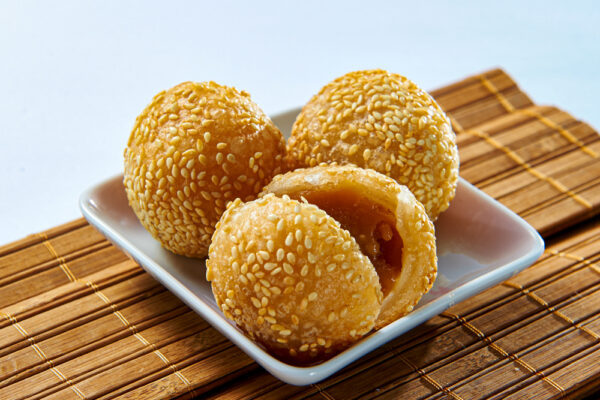 lotus sesame ball