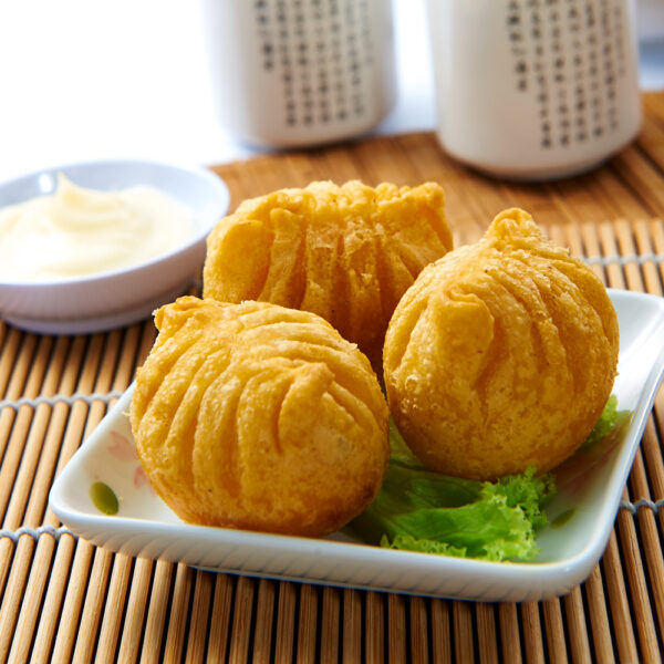 fried salad prawns