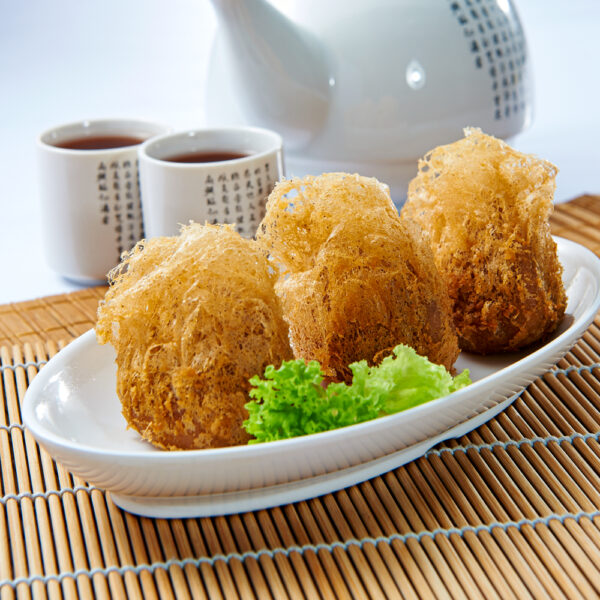 fried crispy yam